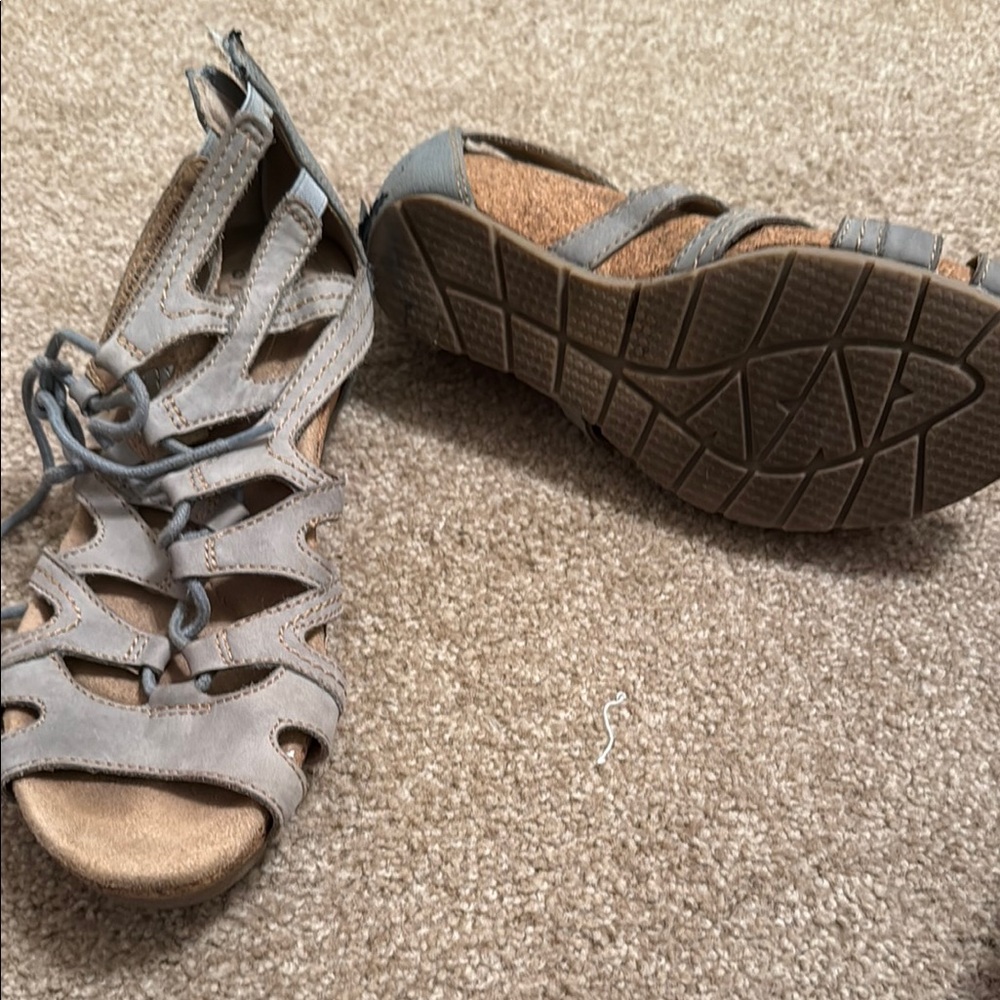Stylish pale blue Women's Sandals - Picture 3 of 11